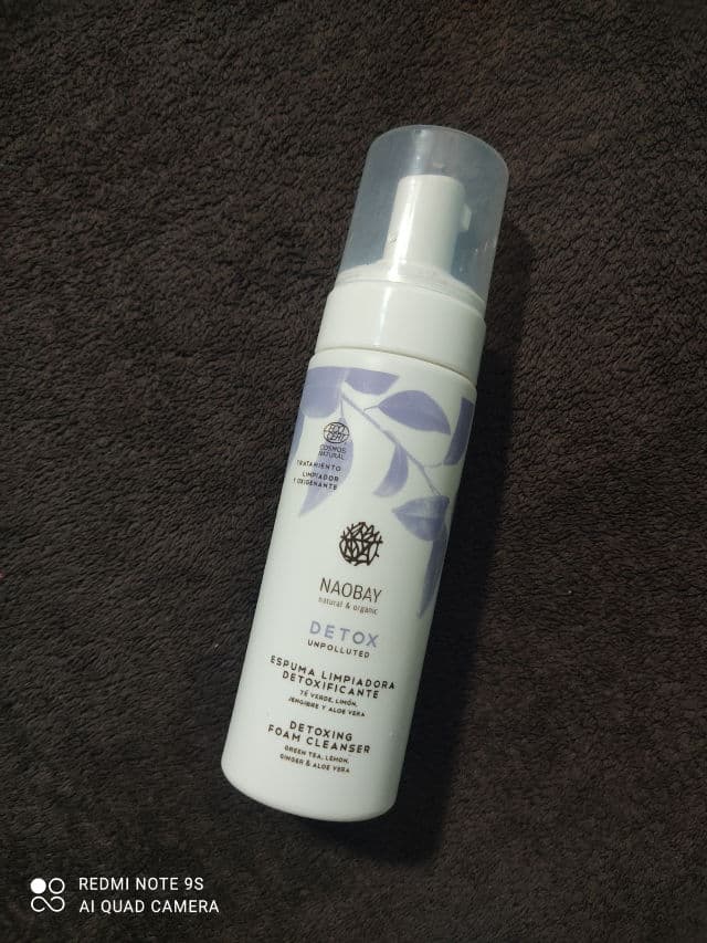 Naobay DETOX Detoxing Foam Cleanser review photo by mitocadordealgodon