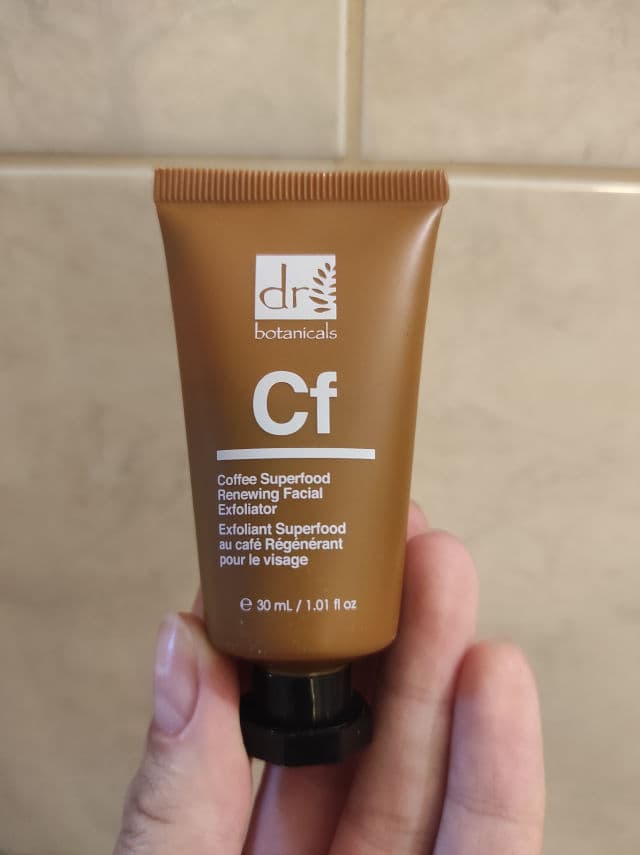 Dr. Botanicals Coffee Superfood Renewing Facial Exfoliator review photo by mk1103