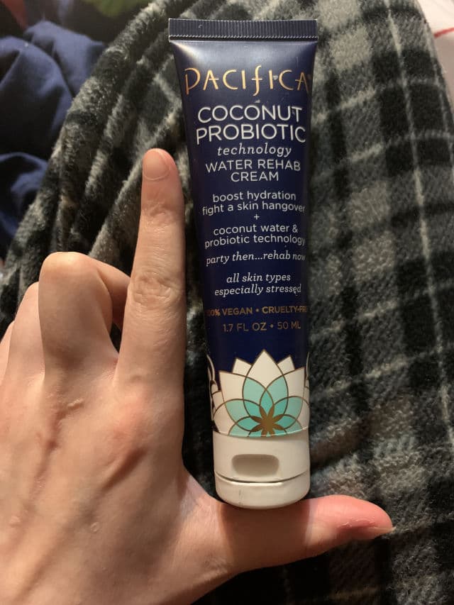 Pacifica Coconut Probiotic Water Rehab Cream review photo by mmskin