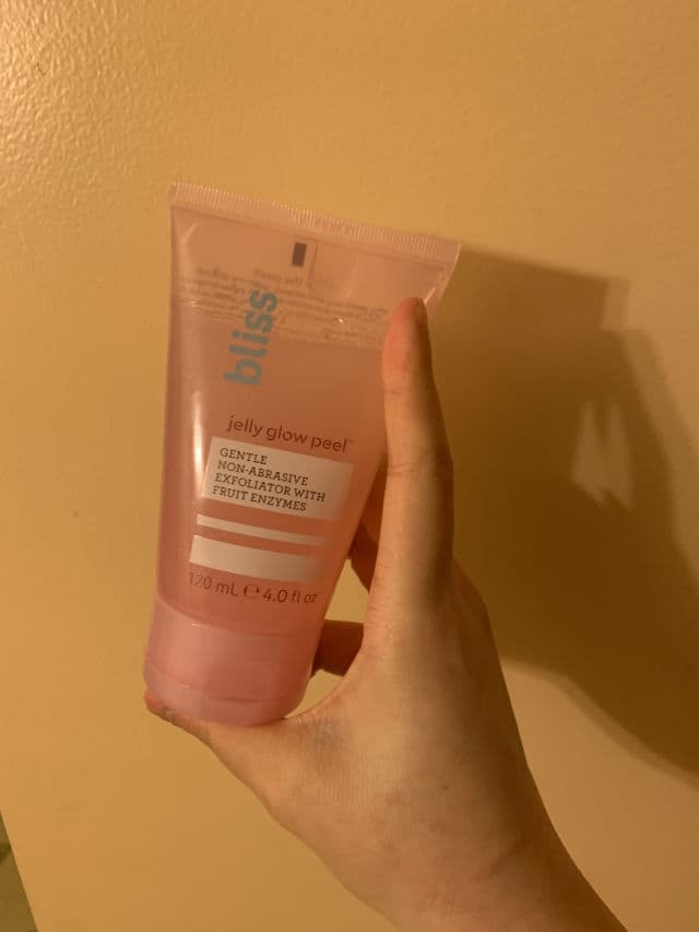 Bliss Jelly Glow Peel Exfoliator Geranium review photo by mmskin