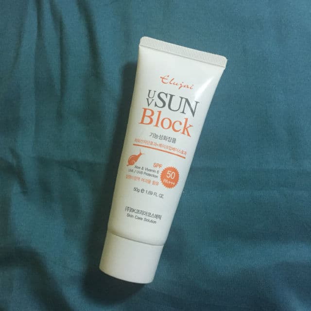Elujai UV Sun Block review photo by moiley