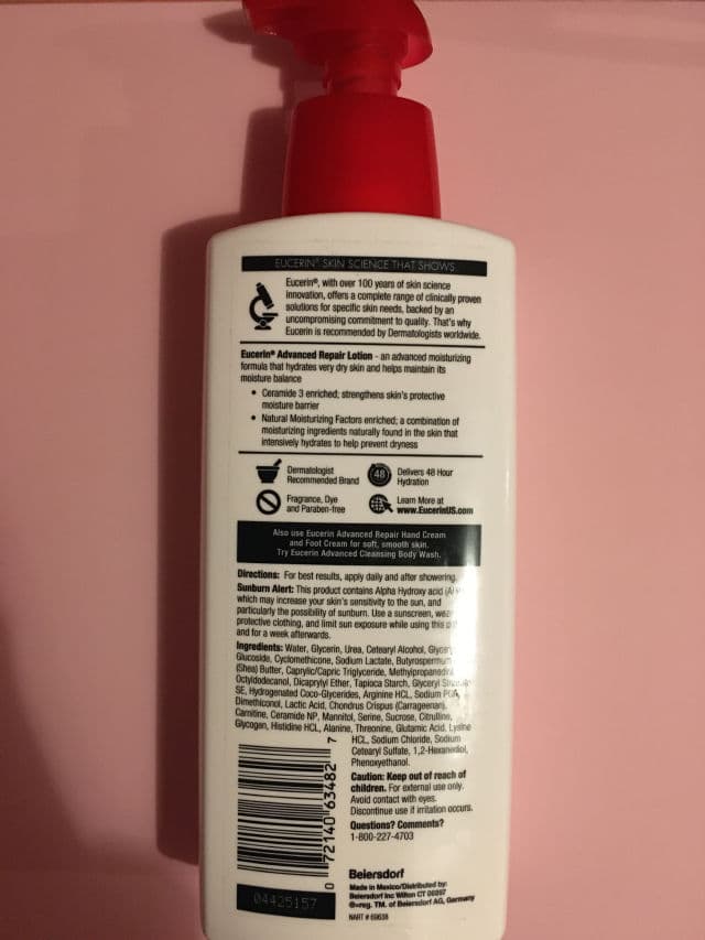 Eucerin Advanced Repair Lotion review photo by moonlite