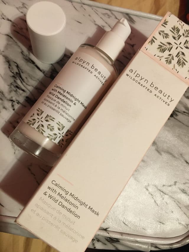 Alpyn Beauty Calming Midnight Mask with Melatonin & Wild Dandelion review photo by moonlite