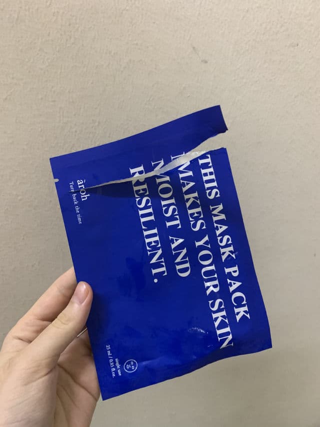 Aroh Marine Energy Moisture Mask review photo by moonnn98