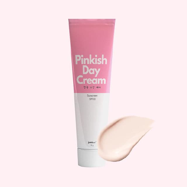 Junni Beauty Pinkish Day Cream SPF50 review photo by moonuri2