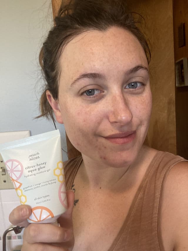 Peach Slices Citrus-Honey Aqua Glow review photo by mountainmomma