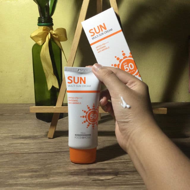 Foodaholic Sun Multi Sun Cream review photo by mq