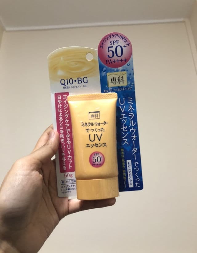 Shiseido Senka Aging Care UV Sunscreen SPF50+ PA++++ review photo by mrmeow