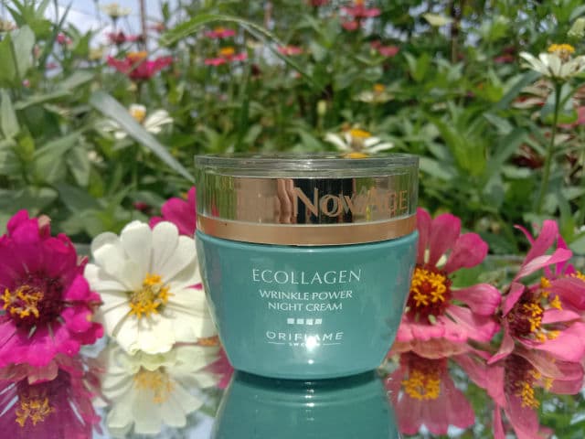 Oriflame NovAge Ecollagen Wrinkle Smoothing Night Cream review photo by mrscepiskincare