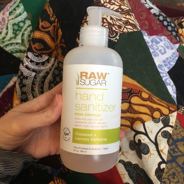Raw Sugar Hand Sanitizer review photo by mudonyourface