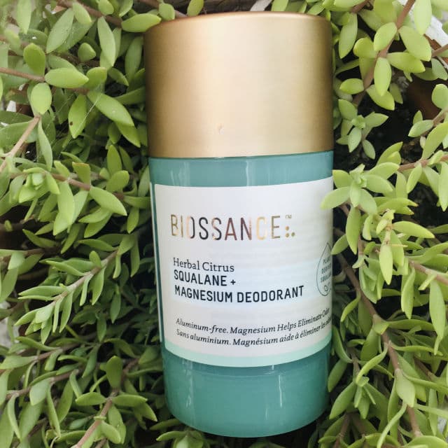 Biossance Squalane + Magnesium Clean Deodorant  review photo by mudonyourface
