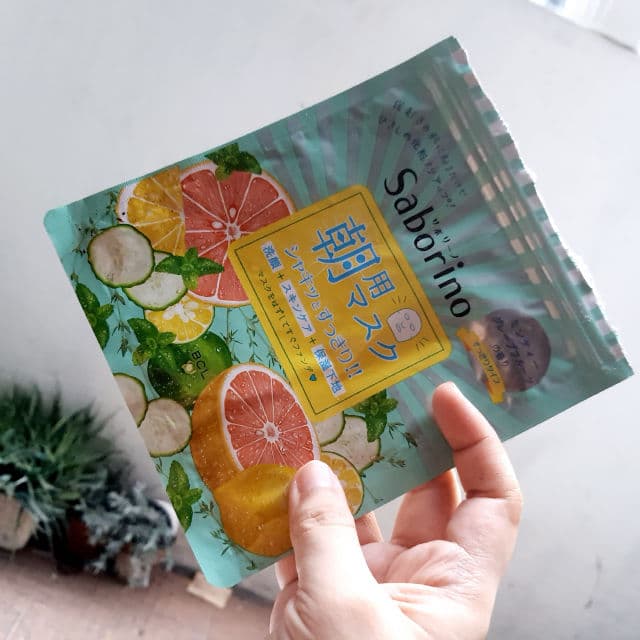 Saborino Morning Facial Sheet Mask - Grapefruit review photo by musicalfan