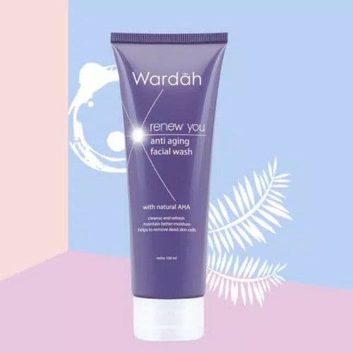 Wardah Renew You Anti Aging Facial Wash review photo by musthikaaa