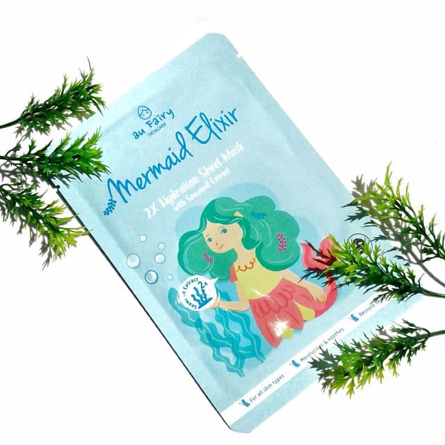 Au Fairy Mermaid Elixir 2X Hydration Sheet Mask review photo by mybeautyskin