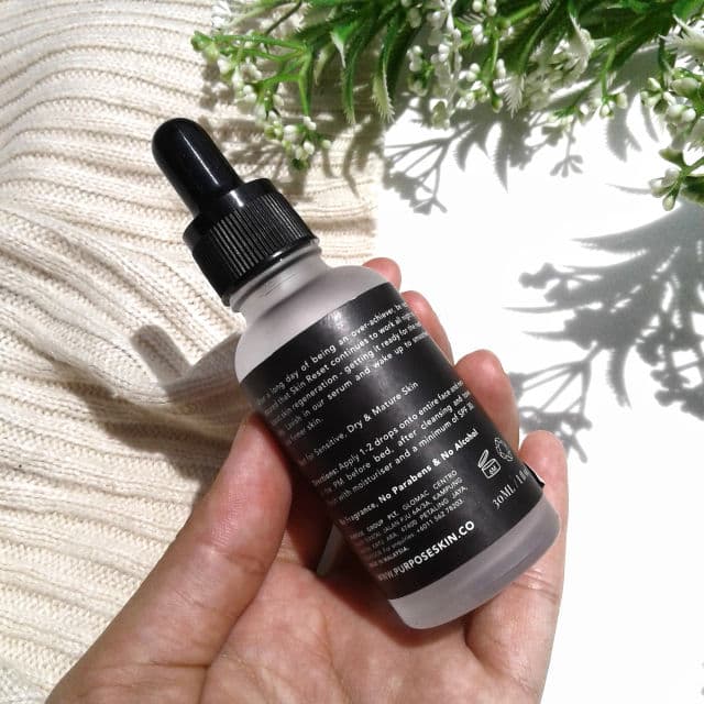 Purpose Skin All Nighter Skin Reset review photo by mybeautyskin