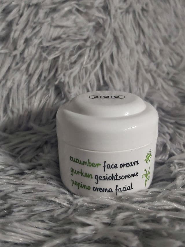 Ziaja Cucumber Face Cream review photo by mycupoftea