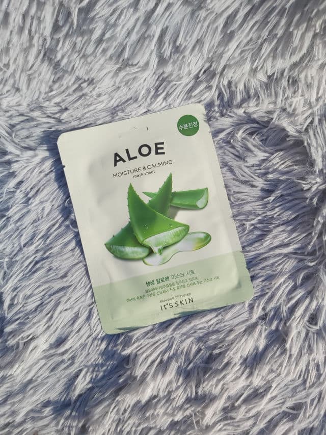 IT'S SKIN The Fresh Mask Sheet Aloe review photo by mycupoftea