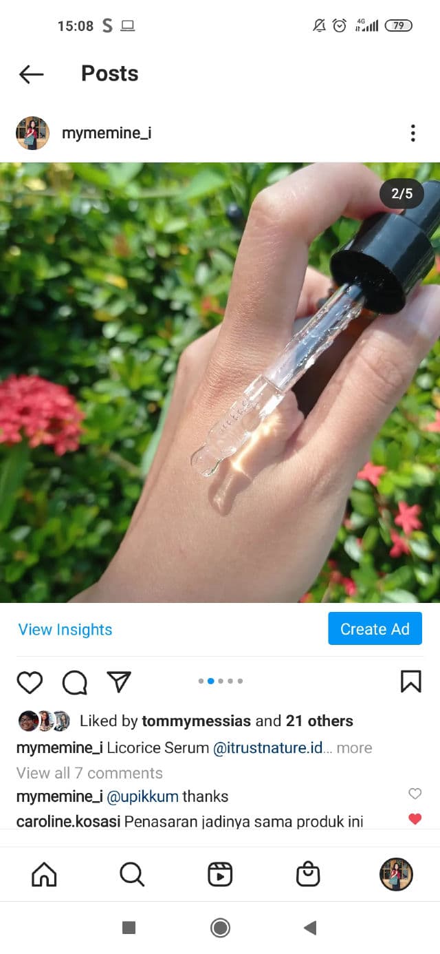 I Trust Nature Licorice Serum – Soothing & Brightening review photo by mymeminei