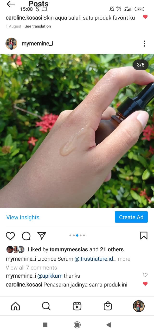 I Trust Nature Licorice Serum – Soothing & Brightening review photo by mymeminei