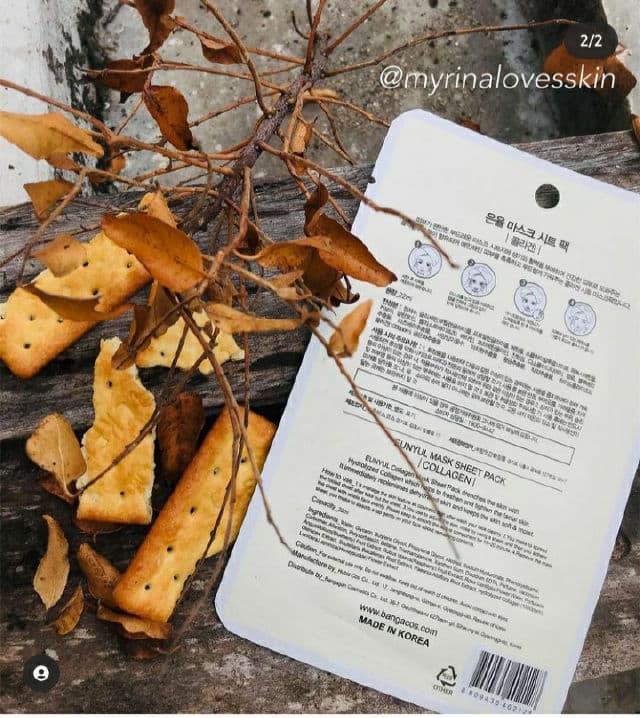 EUNYUL Natural Moisture Mask Pack - Collagen review photo by myrinA