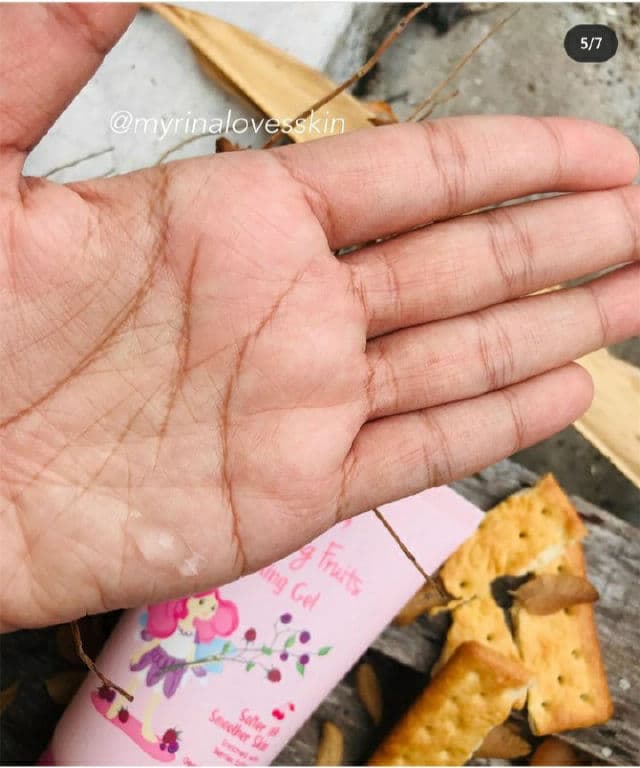 Au Fairy Sparkling Fruits Peeling Gel review photo by myrinA