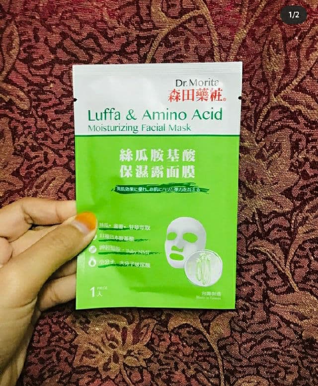 Dr. Morita Luffa & Amino Acid Moisturising Facial Mask review photo by myrinA