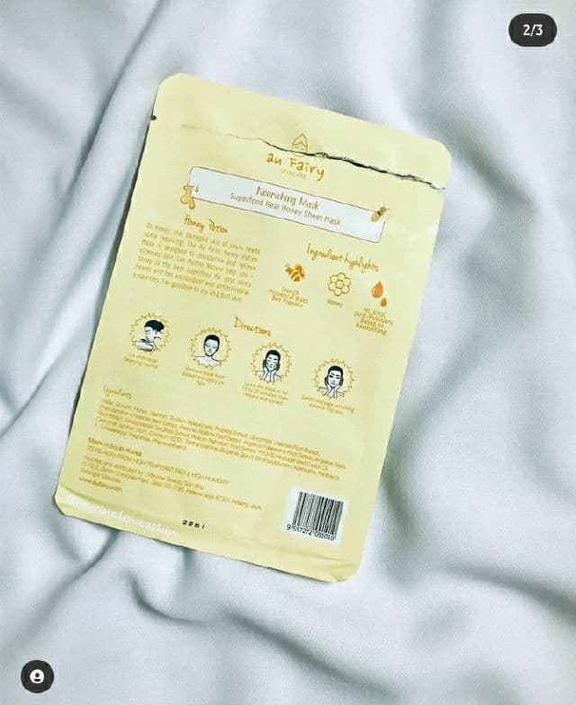 Au Fairy Honey Potion Nourishing Mask review photo by myrinA