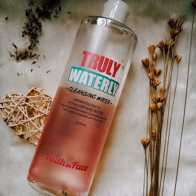 Faith in Face Truly Waterly Cleansing Water review photo by myskinbeautydiary