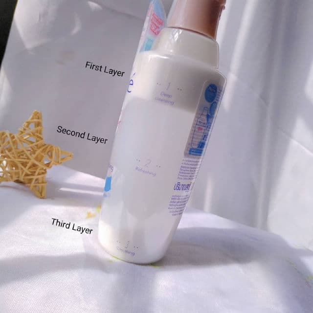 Biore 3 Fusion Milk Cleansing Makeup Remover (Airy Fresh) review photo by myskinbeautydiary