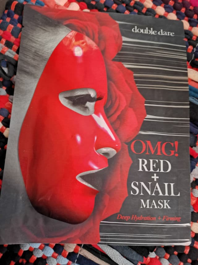 Double Dare OMG! Red + Snail Mask review photo by Trace