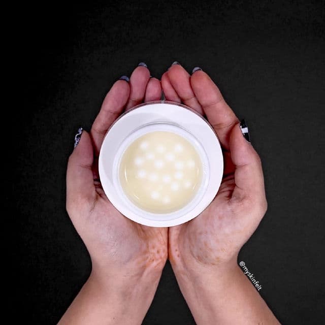 THE FACE SHOP Yehwadam Snow Lotus Brightening Pearl Capsule Cream review photo by myskinfelt