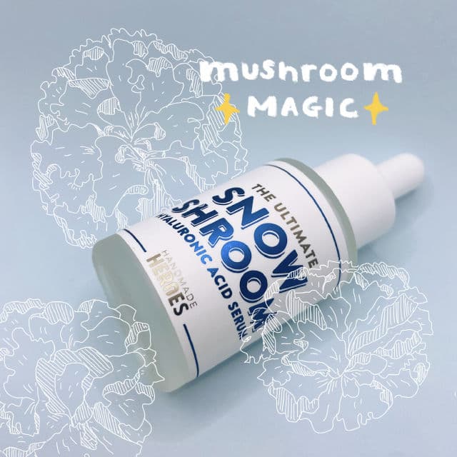 Handmade Heroes The Ultimate Snow Shroom Hyaluronic Acid Serum review photo by mythopoeia