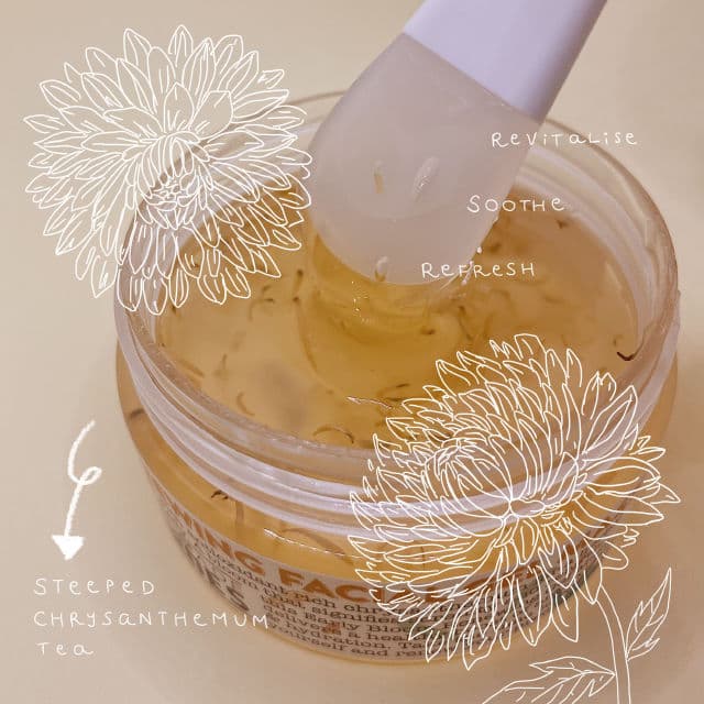 Handmade Heroes Early Bloom Renewing Facial Gel Mask review photo by mythopoeia