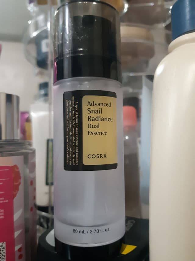 COSRX Advanced Snail Radiance Dual Essence review photo by nabilafajrina