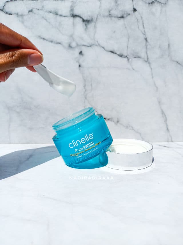 Clinelle PureSwiss Hydracalm Sleeping Mask review photo by nadiraspace