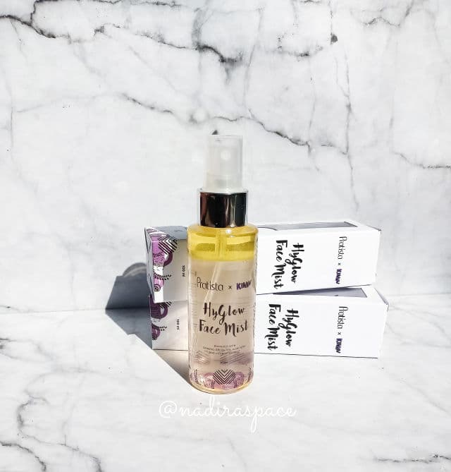Pratista Hyglow Face Mist review photo by nadiraspace