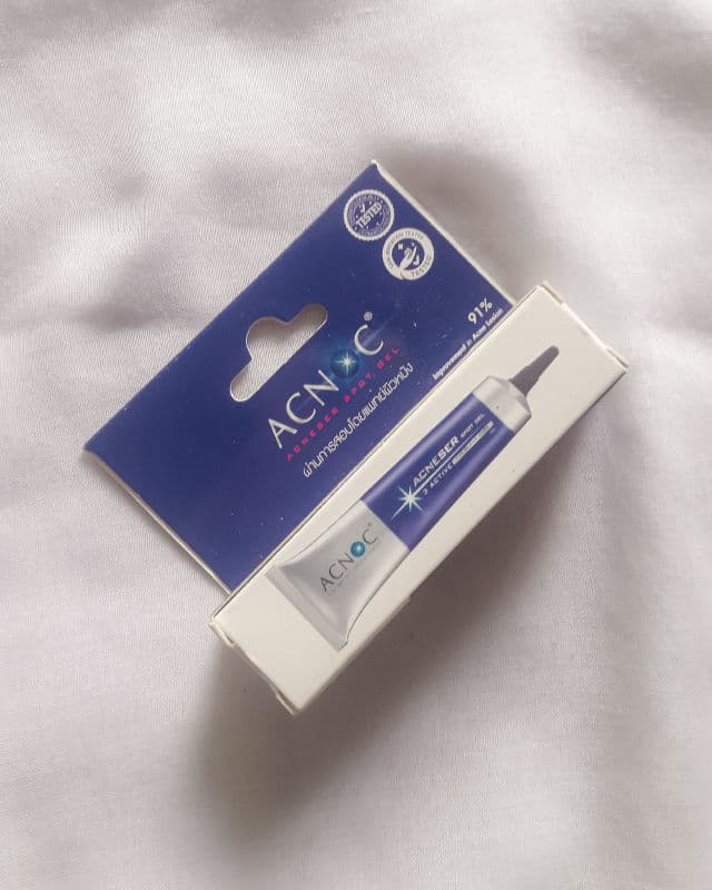 Acnoc Acneser Spot Gel review photo by nadiyahfrht