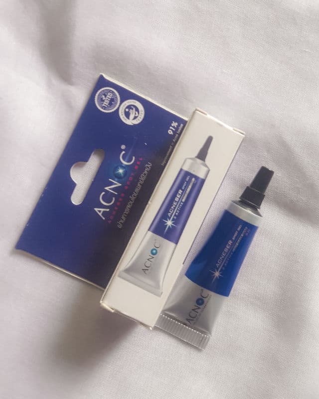 Acnoc Acneser Spot Gel review photo by nadiyahfrht