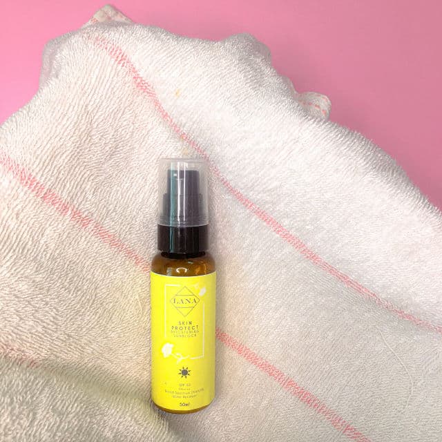 Lana Skin Protect Brightening Sunblock review photo by naiadskin