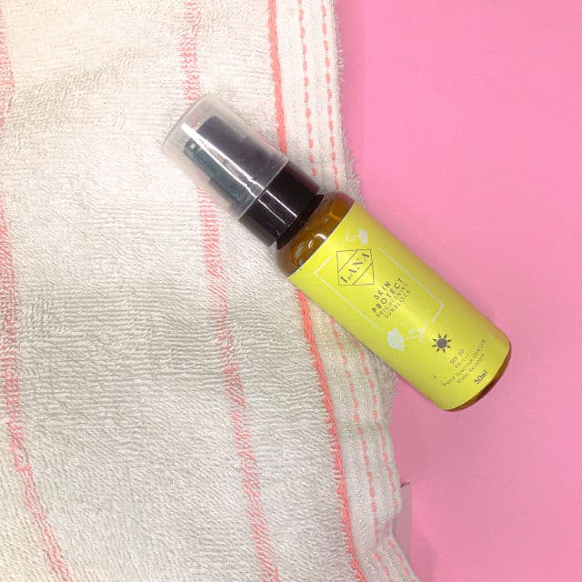 Lana Skin Protect Brightening Sunblock review photo by naiadskin