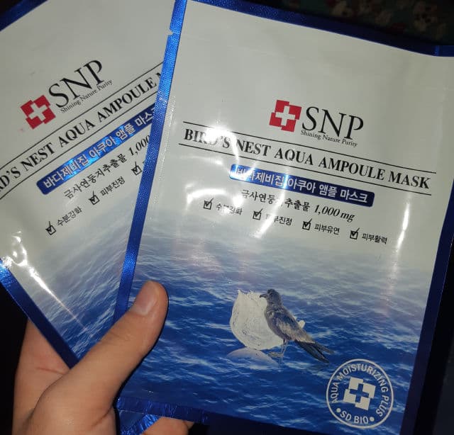 SNP Bird's Nest Aqua Ampoule Mask review photo by nanikwahyu