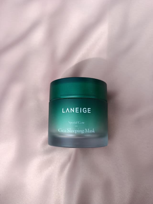 Laneige Cica Sleeping Mask review photo by nashskindiary