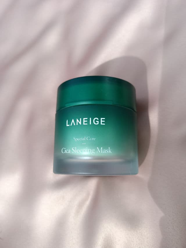 Laneige Cica Sleeping Mask review photo by nashskindiary