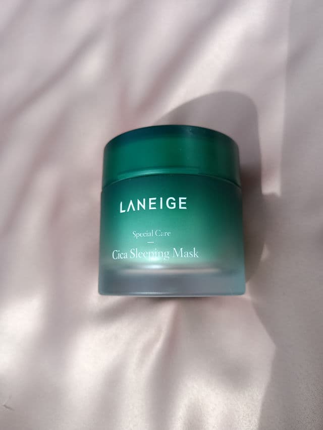 Laneige Cica Sleeping Mask review photo by nashskindiary