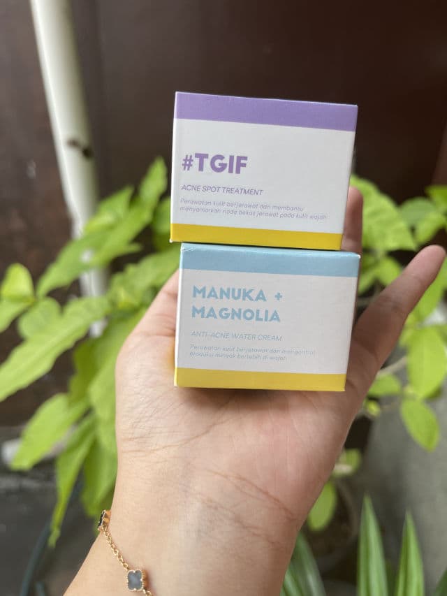 Bloomka Manuka + Magnolia Anti Acne Water Cream review photo by nasyxx