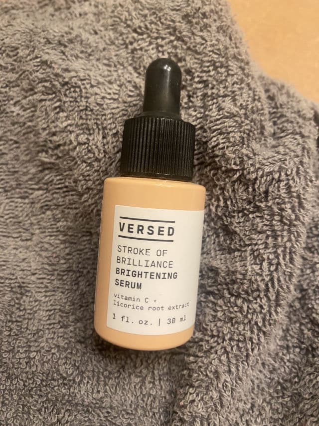 Versed Stroke of Brilliance Brightening Serum review photo by nattyskinfan