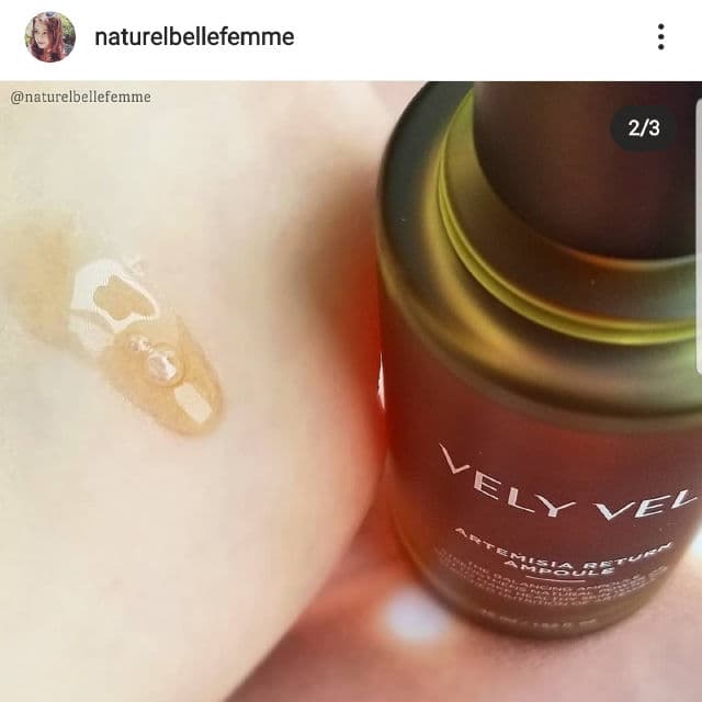 Vely Vely Artemisia Return Ampoule review photo by Pri3