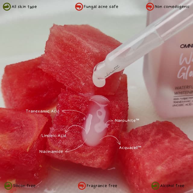 OMNISKIN Whitening Serum Watermelon Glow Waterfull review photo by ndirut
