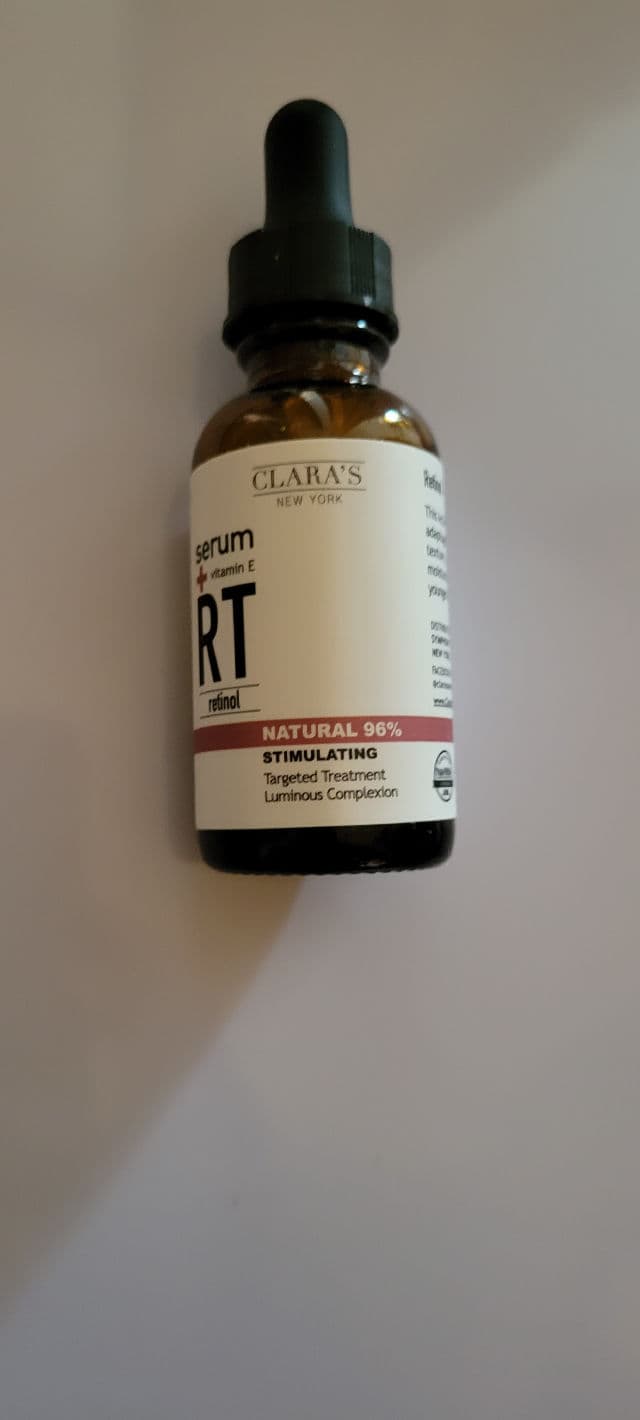 Clara's New York Vitamin E + RT Retinol Stimulating Facial Serum review photo by nerdaboutskin