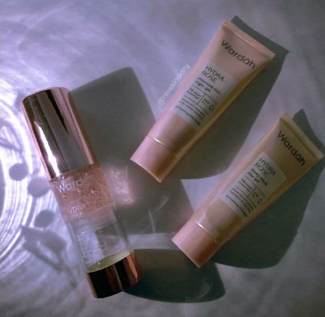 Wardah Hydra Rose Micro Gel Serum review photo by niaariaa